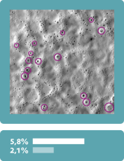 Digital defect detection of coatings